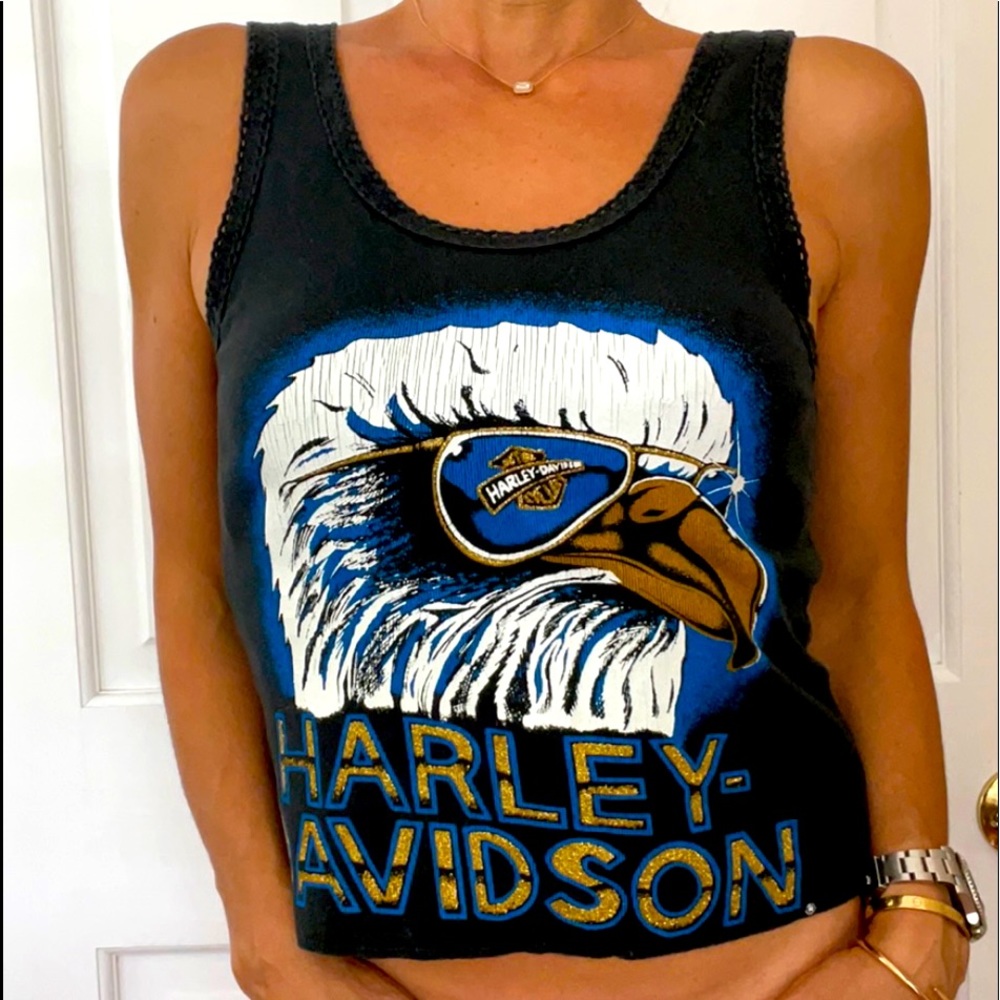 Made worn Harley Davidson Limited addition tank